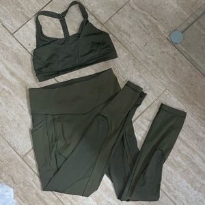 Matching lululemon set!!! OD green top is an 8 and bottom is a 10!!!